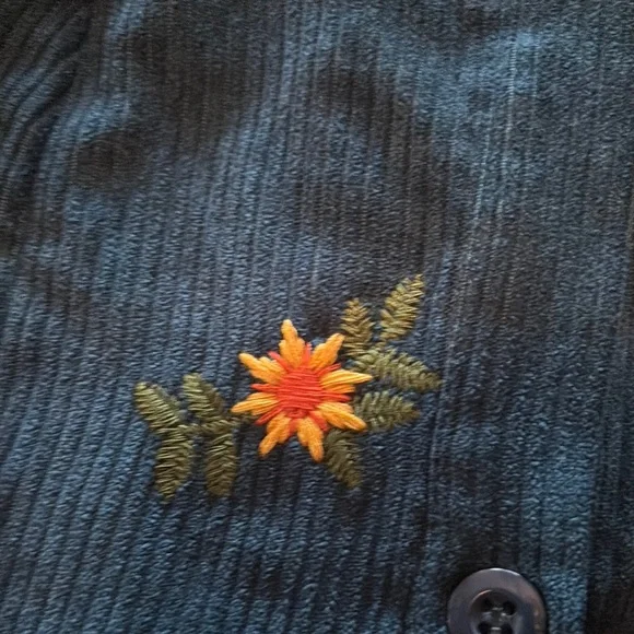 Listicle Blue Midi Sundress with Bishop Sleeves - Picture 3 of 5